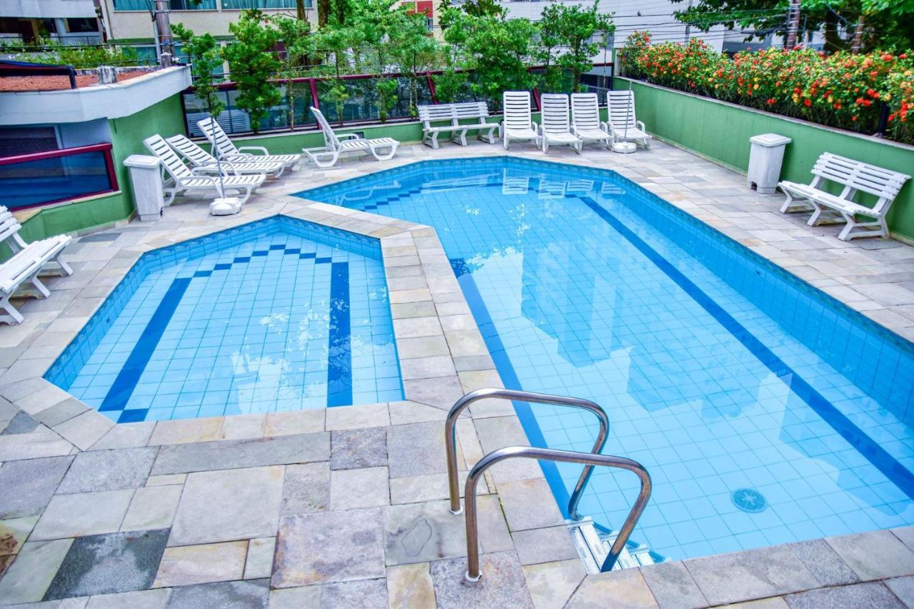 Apto C Piscina E Acesso Exclusivo A Praia, Guarujá Esterno foto